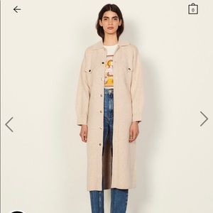 Sandro brand new COAT Size 1